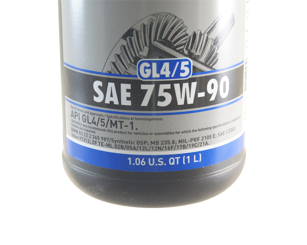 Liqui Moly Fully Synthetic Gear Oil GL5 75w90 Picture 2