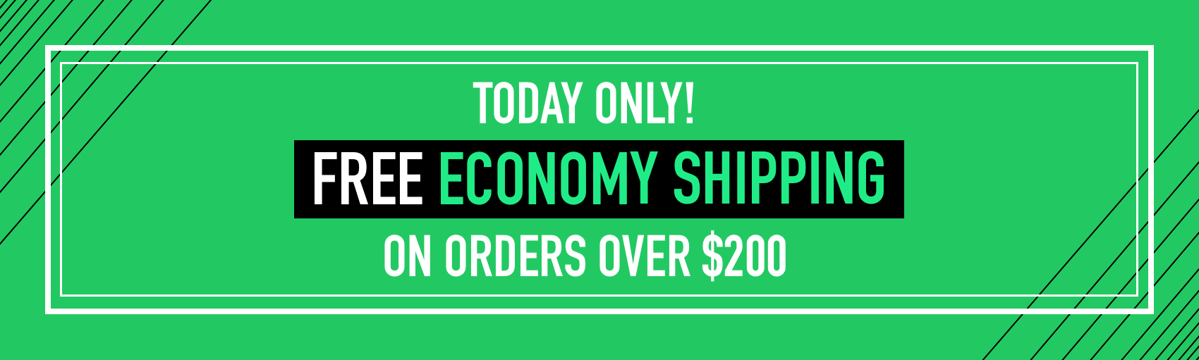 2024 Free Shipping over $200 Today Only