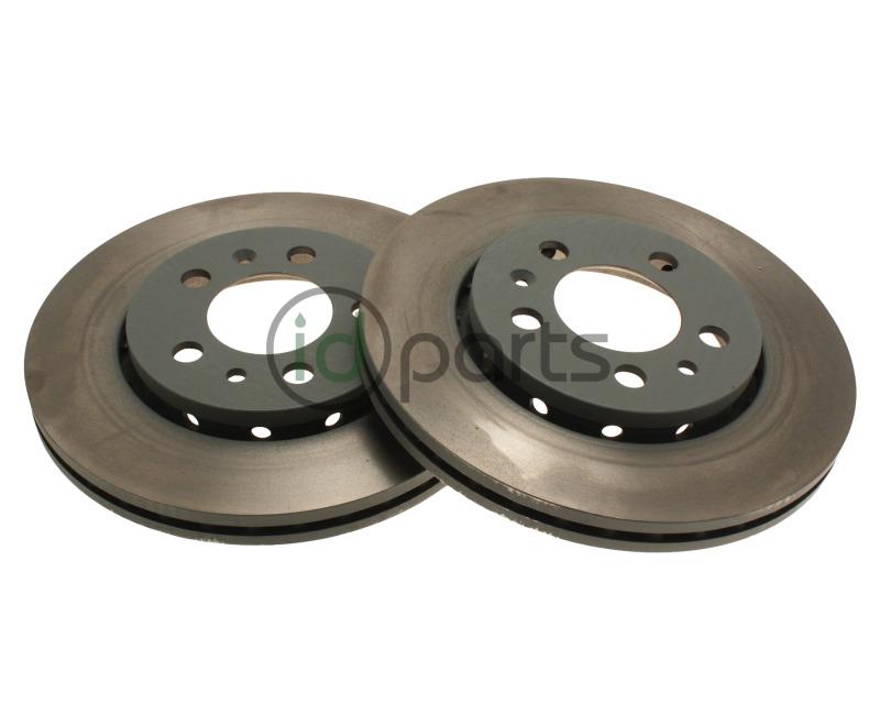 Fremax Rear Rotor PAIR (A4 Vented 256mm) Picture 1