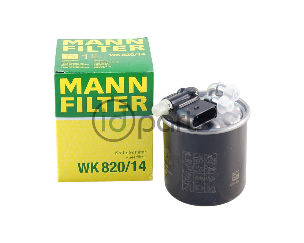 Fuel Filter w/ 5-Pin Plug [MANN] (OM642 Late)(OM651 Early) Picture 1
