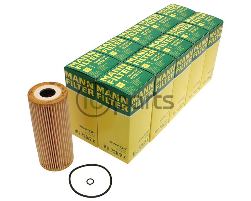 Oil filter 10-pack [MANN] (A4)(B5.5) Picture 1