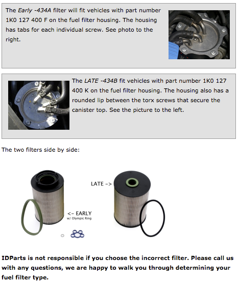 Complete Filter Pack (BRM)(CBEA)(CJAA) Picture 2