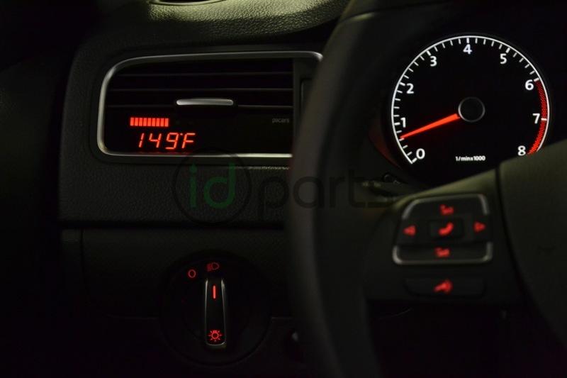 P3Cars Mk6 Jetta Vent Integrated Digital Interface Picture 2