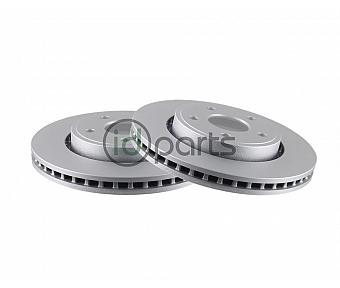 Bosch QuietCast Front Rotor Pair (WK)