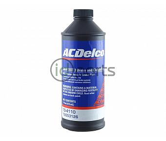 ACDelco DOT3 Brake Fluid (16oz)