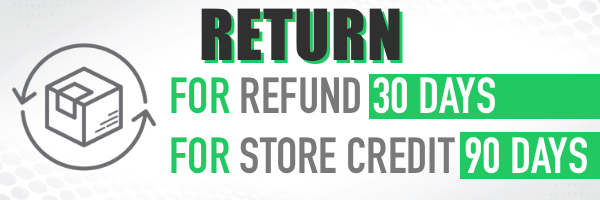 IDParts Return Policy Image - 30 Days Refund 90 Days Store Credit