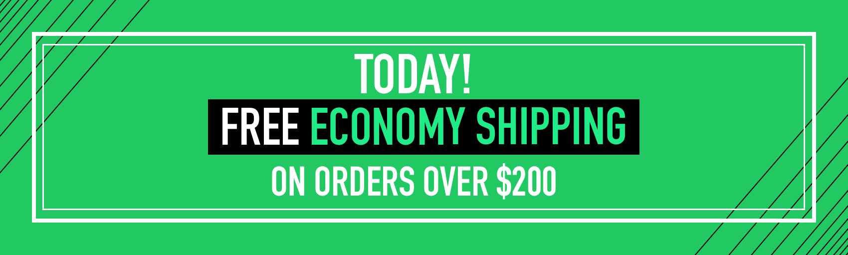 2024 Free Shipping over $200 Today