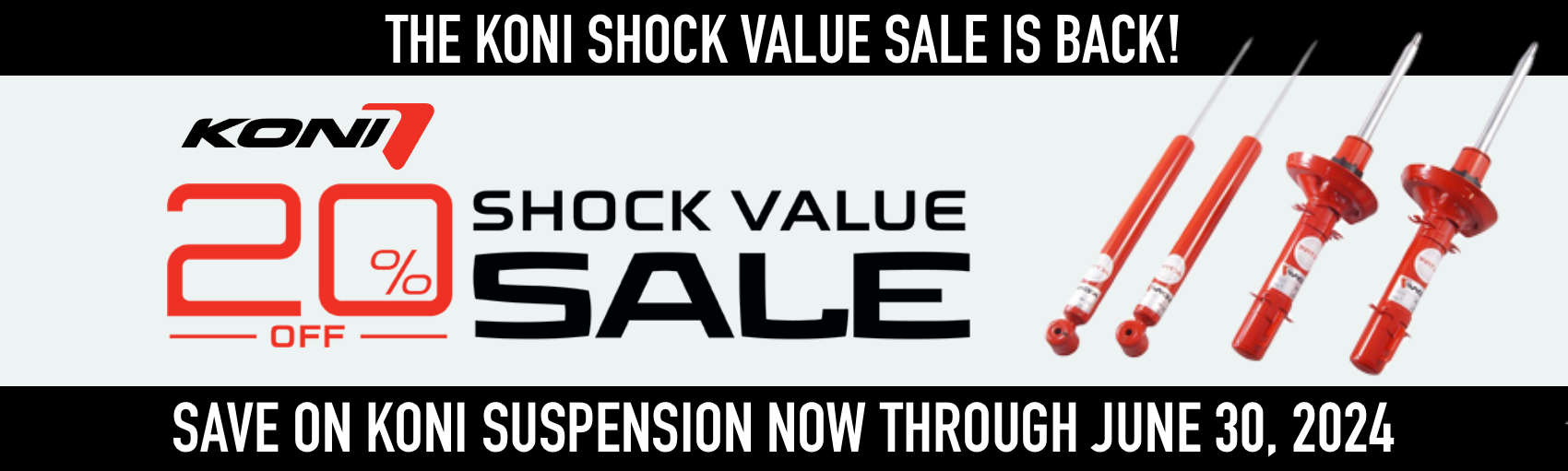 2024 KONI Shock Value Sale