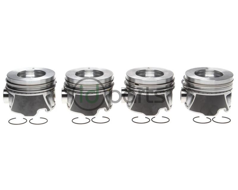 Set of 4 Pistons With Rings For Left Bank [.020 Oversize] (LBZ)(LMM)(LLY)