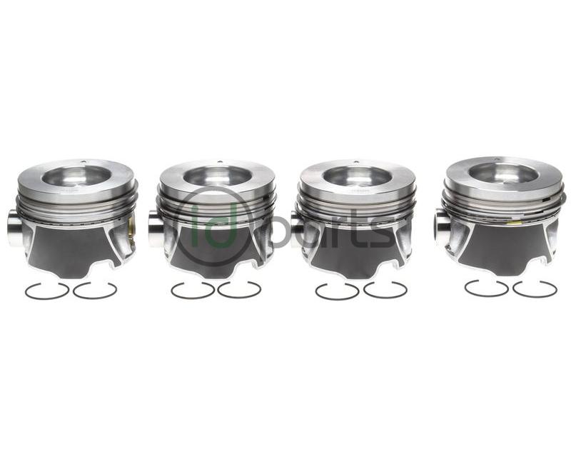 Set of 4 Pistons With Rings For Right Bank [.020 Oversize] (LBZ)(LMM)(LLY) Picture 1