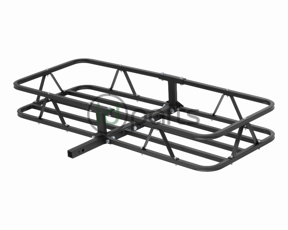 48&quot; x 20&quot; Basket-Style Cargo Carrier (Fixed 1-1/4&quot; Shank with 2&quot; Adapter) - Black Picture 5