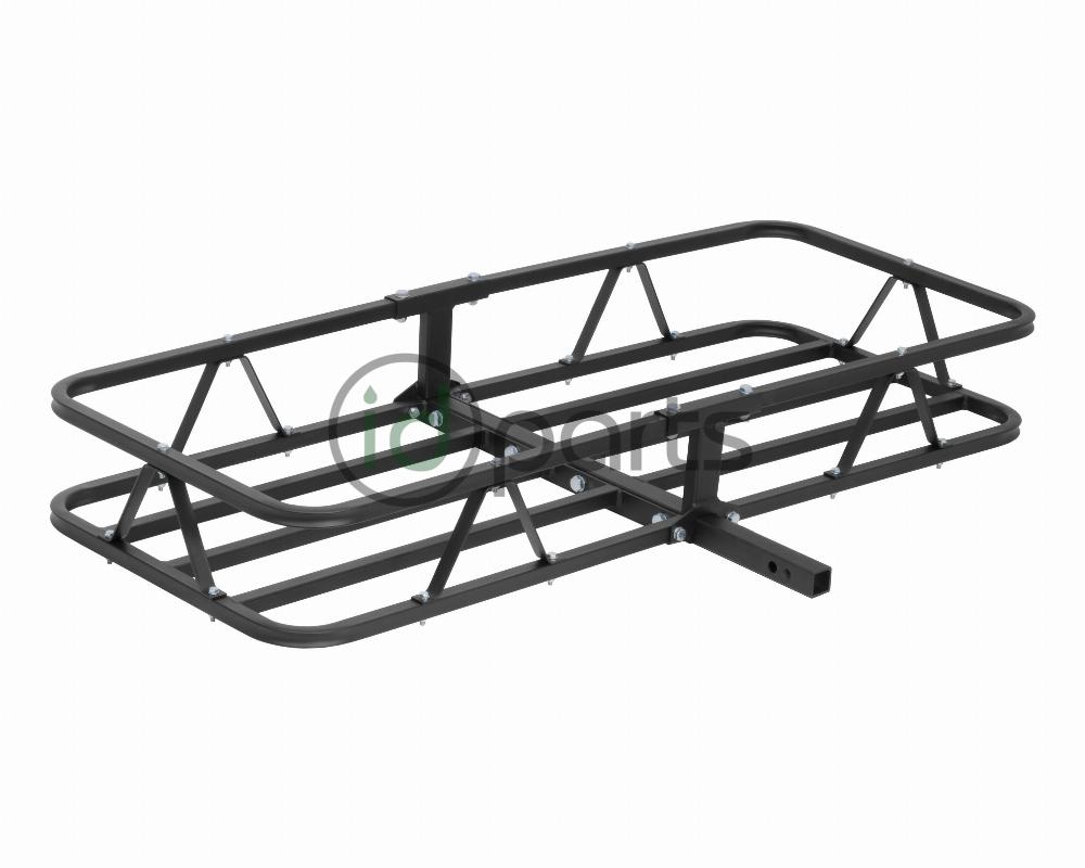 48&quot; x 20&quot; Basket-Style Cargo Carrier (Fixed 1-1/4&quot; Shank with 2&quot; Adapter) - Black Picture 7