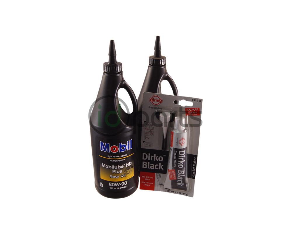 Front Differential Fluid Kit (Duramax 6.6L) Picture 1