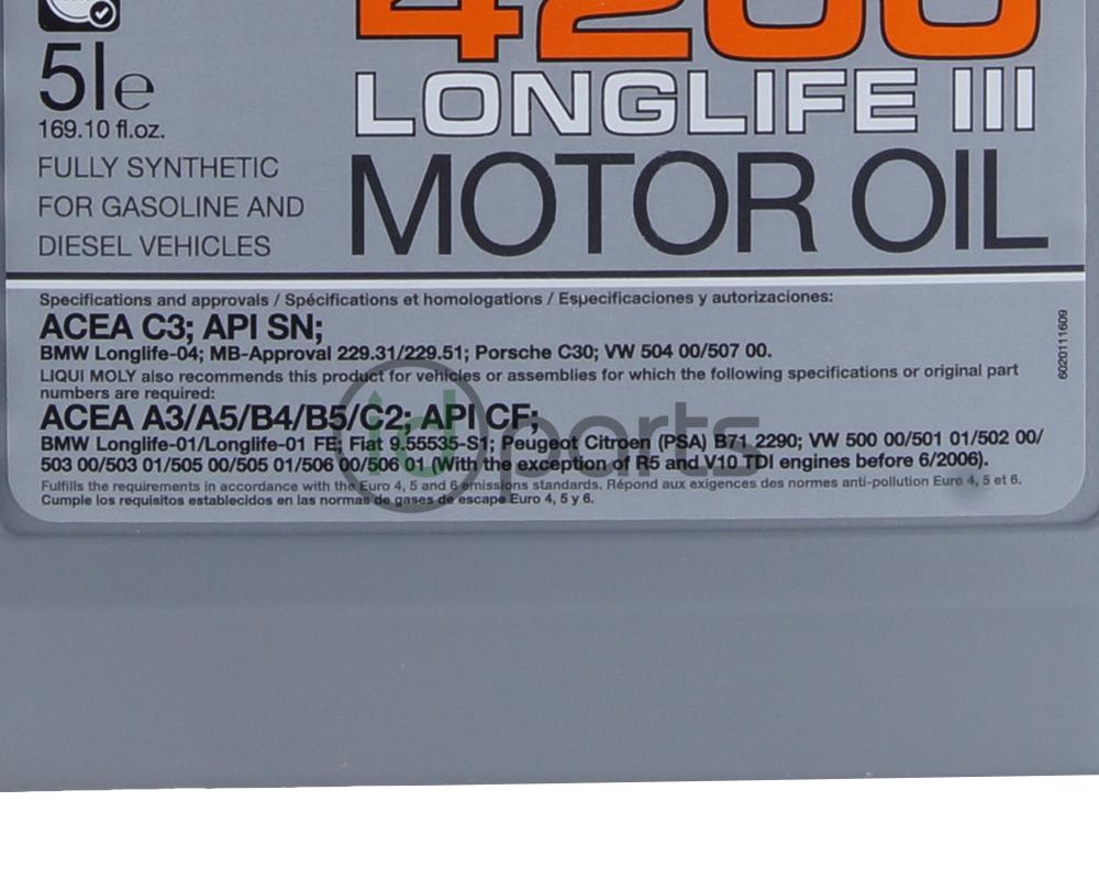 Liqui Top Tec 1 Liter 4200 5w30 BMW MB 229.31 MB 229.51 VW LM2004 2004 IDParts.com - Diesel Parts