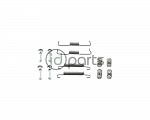 Parking Brake Hardware Kit (4L)(7L)(7P)
