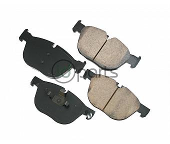 Akebono EURO Ultra Premium Ceramic Disc Brake Pad Kit - Front (E70)(F15)