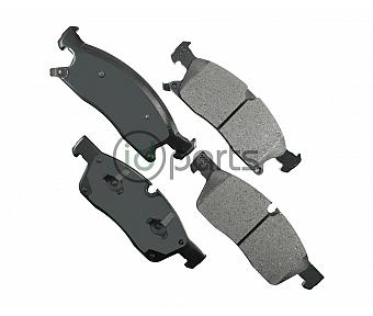 Akebono ProACT Ultra Premium Ceramic Disc Brake Pad Kit - Front (WK2)